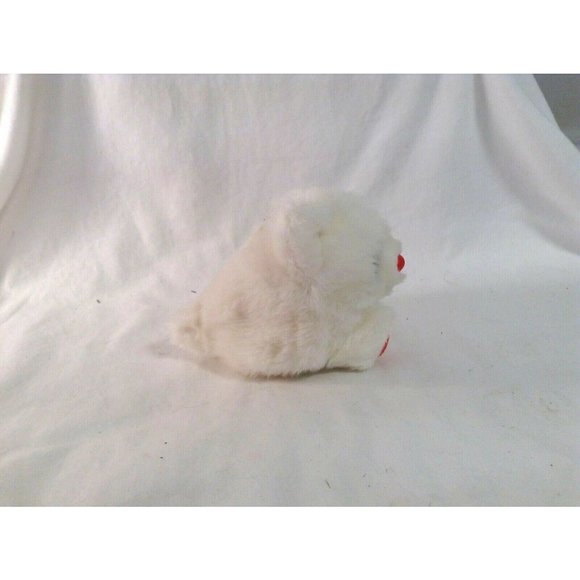 Puffkins Plush White Bunny Rabbit New 4.25" tall Stuffed Animal Toy - Picture 2 of 5